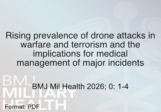 BMJ discusses drone warfare implications