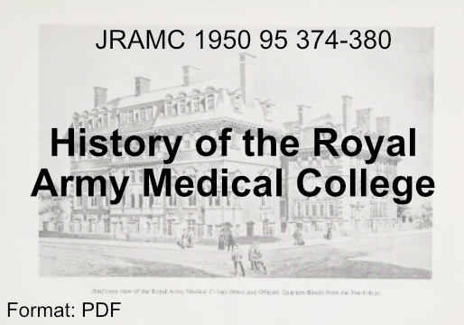 History of the college