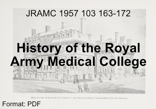 The History of the College